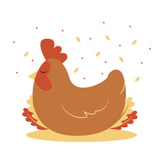 12 Days of Christmas Day 3 Hen Chicken On the third day of Christmas
My true love sent to me:
Three French Hens
Two Turtle Doves
And a Partridge in a Pear Tree