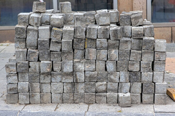 Stacked Cobblestones