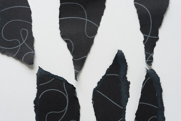 black and white background