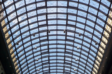The roof of the Mall of Berlin 