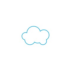 Obraz premium Cloud icon.