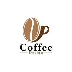 coffee logo icon vector template.