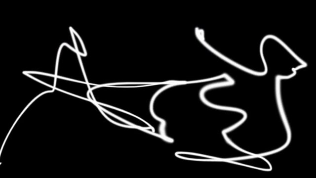 Doodle animation with white spray lines on a black background. Variable street art for 4K overlay with alpha channel. Boom, power, included, honey, cool, geo markers, cool, vip, cup, arrows, 216.