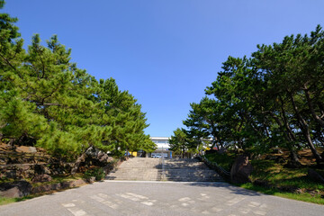神奈川県横浜市金沢区の海の公園