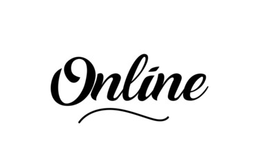 Online hand written text word for design. Can be used for a logo