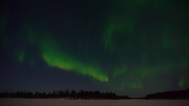 Aurora, Northern lights in Finland