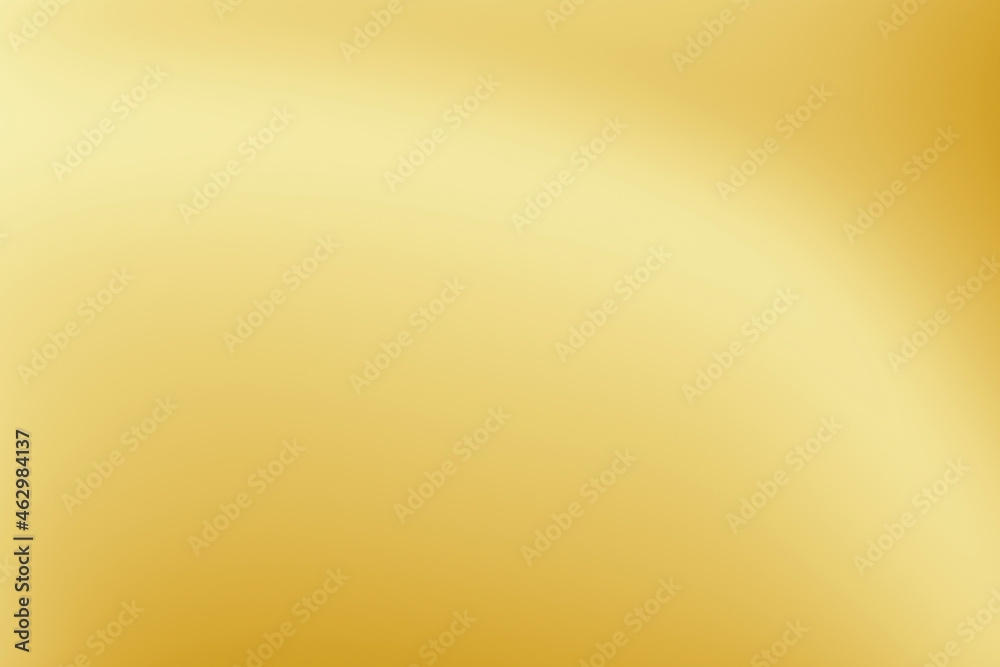 Fototapete gold gradient blurred background with soft glowing backdrop, background texture for design