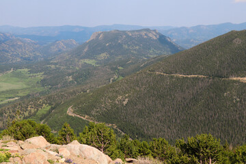 Fototapeta premium Rocky Mountain National Park Scenic View