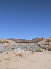 Desert mountain in southern California