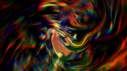Abstract multicolored glowing blurred background