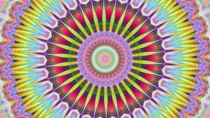 Abstract textured multicolored background with ornament