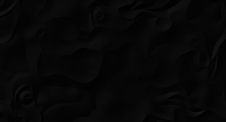 Black abstract luxure background, paint, acrylic, water, ink, coffee