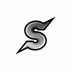 letter S e sport logo design team © g4s