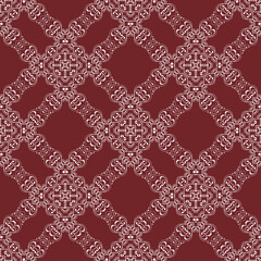 Vector seamless geometric pattern, background for design.