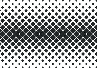 Abstract black and white dots halftone background