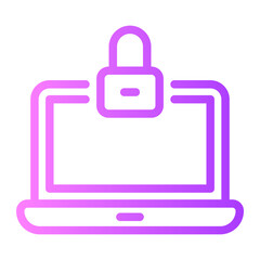 laptop gradient icon