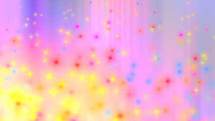 Abstract multicolored glowing blurred background
