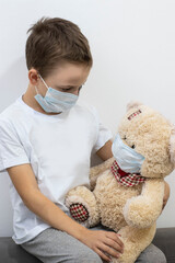 doctor with teddy bear