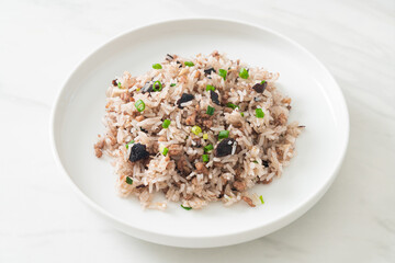Fried Rice with Chinese Olives and Minced Pork