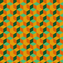 Pattern background. Modern stylish texture with colorful trellis. Repeating geometric grid. Simple graphic design.