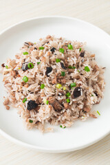 Fried Rice with Chinese Olives and Minced Pork