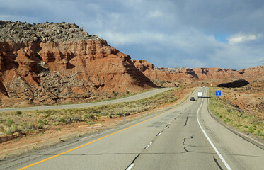 I-70 in Salt Wash area, Utah