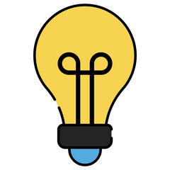 A modern design icon of idea