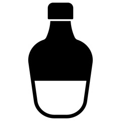 A perfect design icon of chemical bottle