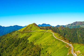 UFOライン（瓶ヶ森林道・雄峰ライン）