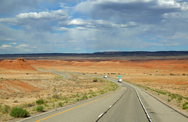 Traveling Salt Wash, Utah