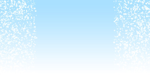 Beautiful falling snow Christmas background. Subtl