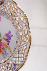 Old vintage antique royal
dishes and appliances