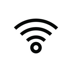 Wifi icon vector graphic