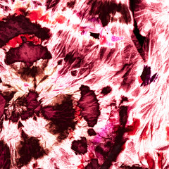 Dirty Art Effect. Explosion Science. Pink