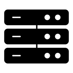 A premium download icon of server rack