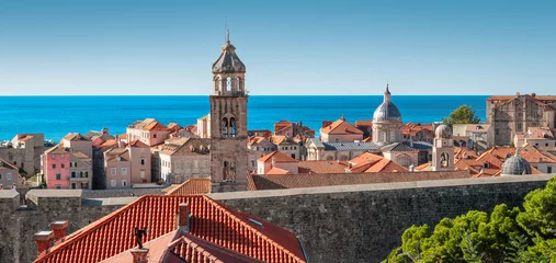 Fototapeten Mediterranes Europa Dubrovnik Croatia, view of old town.  © Nancy Pauwels