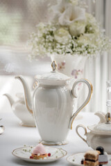Old vintage antique royal 
dishes and appliances