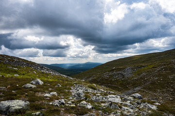 Pallas fell landscape