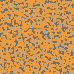 Seamless abstract non print resembling strange colored animal skin surface pattern design for print. High quality illustration. Psychedelic repeat minimal dot swatch for apparel, textile or background