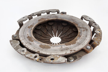 clutch pressure plate and its housing in assembly