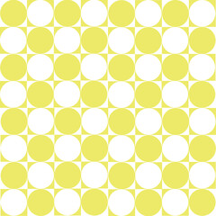 Seamless pattern of polka dot on square.For background, fabric,card.texture.