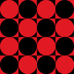 Seamless pattern of polka dot on square.For background, fabric,card.texture.