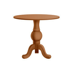 Realistic Table Illustration