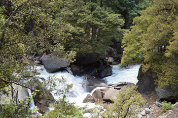 Wasserfall im Yosemite National Park, Kalifornien