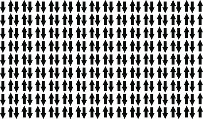 black and white arrow effect pattern