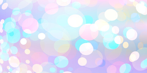 Winter Holiday Christmas Background with Marvellous Sparkles and Glitter. Luxurious Princess Wallpaper with Awesome Bokeh Texture. Pink Purple Festive Wallpaper.