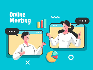collective virtual meeting online meeting and group video conference