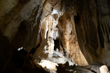 Balcarka Cave - impressive landmark of Moravian Karst created by nature, Czech Republic ..