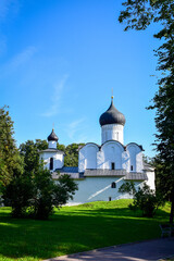 russian church on a sunny day