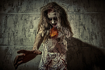 Obraz premium horror movie scene
